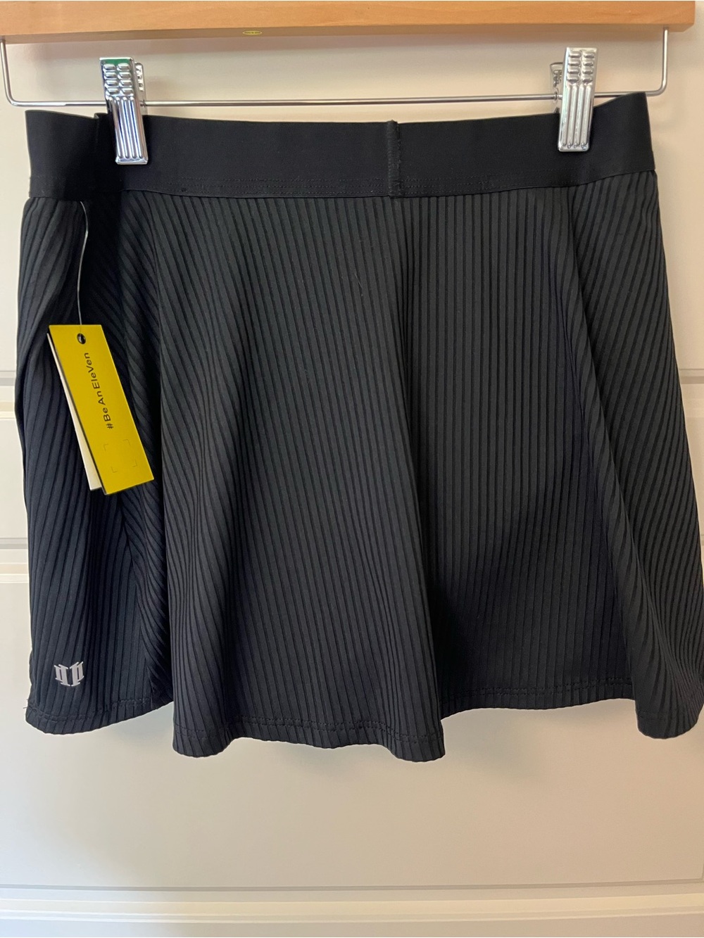 EleVen by Venus Williams Black Pleated Skort